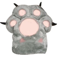 Guantes Pezuñas Gris / Grey Paw Gloves YS253