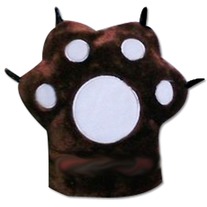 Guantes Pezuñas Animal Marron / Brown Animal Paw Gloves YS255