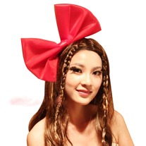 Accesorio Pelo Lazo Rojo / Red Bow Hair Accesory YS267