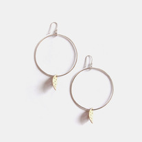 Leaf Hoops > Large