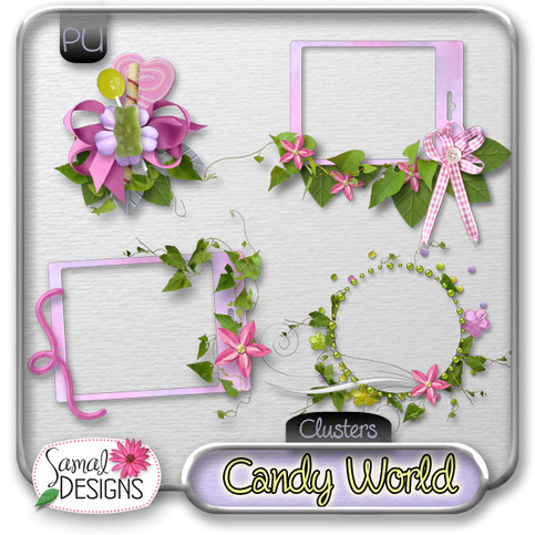 Candy World - Clusters