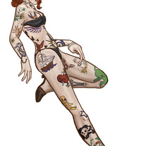 Lydia the Tattooed Lady