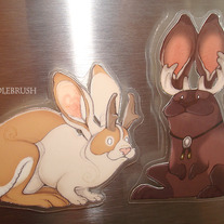Jackalope Magnets