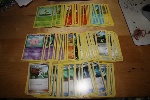 Ten Pokemon Black and White Cards