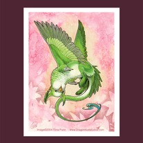 Matted "Floof" Print