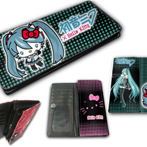 Monedero Miku x Hello Kitty/ Miku x Hello Kitty Wallet YS334