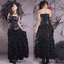 Falda Larga Punk / Punk Long Skirt YS354