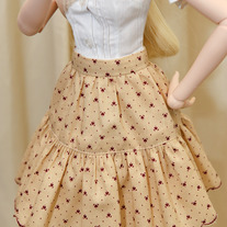 SALE! Layered Skirt- Hearts