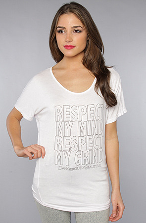 The Grind Tee in White