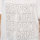 The Grind Tee in White - Thumbnail 1