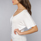 The Diva Tee in White - Thumbnail 2