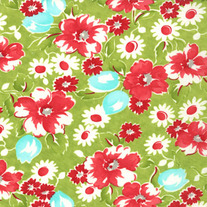 1/2 Yard/Ruby Swoon Lime 55030/16