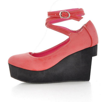 Zapatos Cuñas rosa o gris \ Wedge Shoes pink or grey LS041