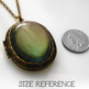 "Snozzberry" Large Antiqued Ornate Photo Locket Necklace - Thumbnail 4