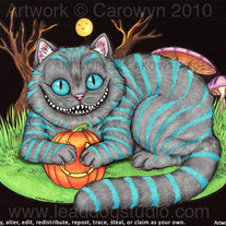 Cheshire Cat - 8.5x11" Print