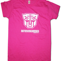 Be Transfomed Pink Ladies - White Print