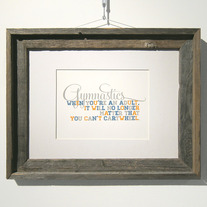 Gymnastics (Framed)