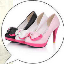 Tacones Lazo Candy / Lollipop Heels Bowknot LS143