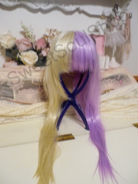 Vanilla-Berry Split Wig (made to order)