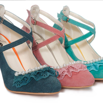 Tacones Perlas / Pearl Heels LS196