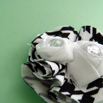 Have a Rosie Christmas Upcycled Hair clip