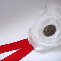 The Christmas Poppy Headband