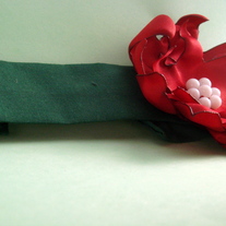 The Classic Poinsettia Headband