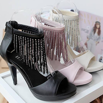 Tacones Flecos / Fringe Heels LS220