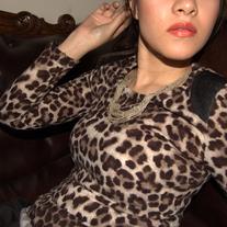 Leopard Print Top