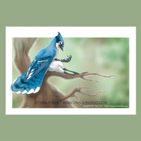 Matted "Morning Dew" Print