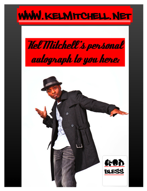 Kel Mitchell Autographed Poster