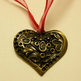 Bronze Heart Pendant - Thumbnail 1