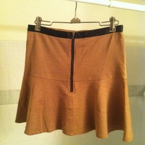 Urban Outfitters zip mini skirt 