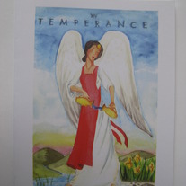 Temperance Tarot Note Card