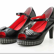 Tacones Cuadros / Tartan Heels LS247