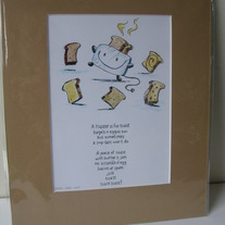 Dancing Toaster- 8x10 Print