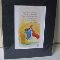 Hippity Hop to Bed- 8x10 Print