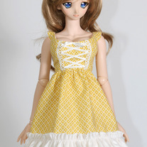 DDdy Yellow Country Dress