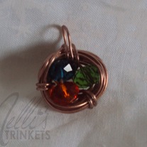 Bird's Nest (blue, green, orange)