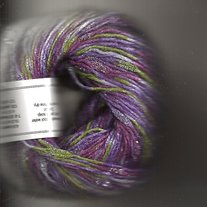 Purple Violets Moonshine Novelty Yarn by Crystal Palace 