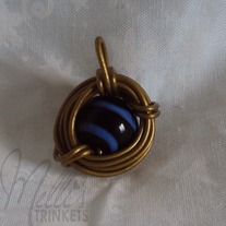 Bird's Nest (Blue and Black)