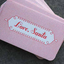 NEW!! Love, Santa tags