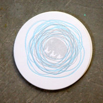 Letterpress Coasters: Wisemen s/10