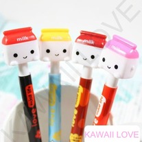 Cute Milk Box Pen