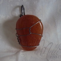 Orange Stone Pendant