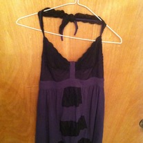 Urban Outfitters lace halter top