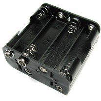 8-Cell AA Snap Connect Battery Holder