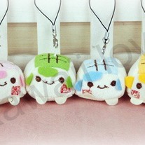 Kawaii Tofu Plush - Cell Phone Charm