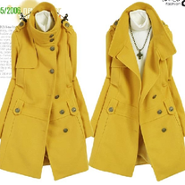 Abrigo gris,amarillo o negro / Coat grey,yellow or black WF004