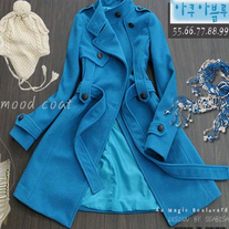 Abrigo negro,azul,blanco o rosa / Coat black,blue,white or pink WF005